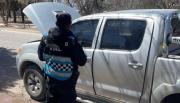 Sorprendieron en Cerrillos a un conductor con una camioneta con pedido de secuestro sobre la ruta 68
