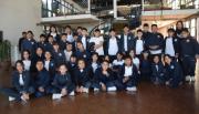 Alumnos del colegio Américo Vespucio conocieron el complejo editorial El Tribuno