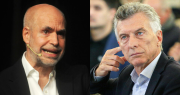 Mauricio Macri y Rodríguez Larreta, juntos en un bar