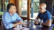 ¿Casualidad?: Mauricio Macri y Horacio Rodríguez Larreta se encontraron en Palermo