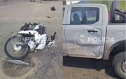 Una motociclista de 27 años resultó herida por un choque en Neuquén