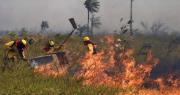 Suman ocho incendios activos en Santa Cruz y buscan intervenir por aire en un área protegida de Concepción