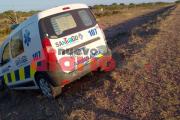 Una ambulancia chocó contra un cerdo en la Ruta 9 y se salvaron de milagro