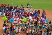 Se dio inicio a la Copa Luis Sánchez en Revenga con un colorido desfile inaugural