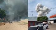 VIDEOS IMPACTANTES: Gigantesca explosión se registró en fábrica de fuegos artificiales en Maracaibo, hubo 20 heridos