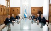 Con el estreno del ministro Lisandro Catalán, el Gobierno de Javier Milei recibió a tres gobernadores en la Casa Rosada