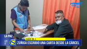 Zúñiga denuncia persecución política desde la cárcel