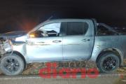 Una camioneta impactó con un animal sobre Ruta N.° 92