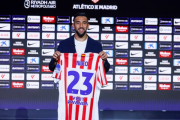 Nico González fue presentado en Atlético de Madrid