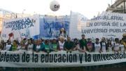 Confirmaron la Marcha Federal Universitaria frente al Congreso y anticipan un final peleado para rechazar el veto