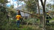 Desastre en Ushuaia por un fuerte temporal de viento