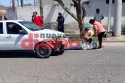 Accidente en el barrio San Martín: una joven fue hospitalizada tras ser embestida por un auto