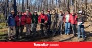 Restauración y homenaje en la Reserva Forestal El Guadal de El Bolsón