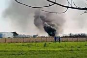 Tragedia: se estrelló un avión de acrobacias y murieron sus dos tripulantes