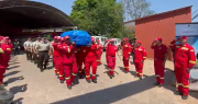 Con honores y respeto, despiden al sargento Abel Chilca quien murió cumpliendo su labor como bombero
