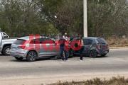 Video: dos autos chocaron en la Ruta 51 y sus ocupantes se salvaron de milagro