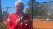 Tenis: Fernando Sattori, campeón a los 80 años