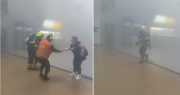 Incendio al interior del aeropuerto Viru Viru causa evacuación y suspensión de vuelos