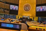 Bolivia recuperó el derecho a emitir su voto ante la ONU