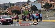 Chofer que arrolló a motociclista en la zona Sur fue liberado pero las investigaciones continúan