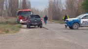 Corte en la Ruta 7 por un inesperado desborde de un canal de riego: detalles