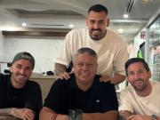 Chiqui Tapia y un cierre de cumpleaños tope de gama en Miami junto a Messi y De Paul