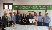 CRE recibió un homenaje de la Cámara de Senadores por sus 63 años de servicio