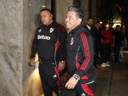 River llegó a San Pablo: confianza, sonrisas y aliento de los hinchas antes de la revancha vs Palmeiras por la Copa Libertadores