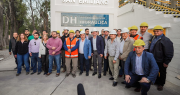 Renovaron las compuertas del Dique San Emiliano, una obra clave para el riego provincial
