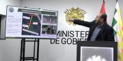 Ministro Ríos confirma que laboratorio de droga estaba en parcela de Felipe Cáceres y sugiere a Morales no ponerse nervioso