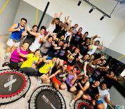 La máster Jaquie Machicado volvió a Tarija con toda su energía y revolucionó el Studio Fitness con UBound