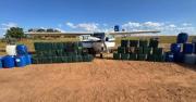 Interceptan avioneta boliviana con una tonelada de cocaína en espacio aéreo brasileño