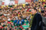 Luis Arce advierte que el nuevo gobierno tendrá una política “muy diferente” para los pueblos indígena originarios y llama a la unidad