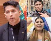 Evistas expulsan por alta traición a Andrónico Rodríguez, Humberto Claros y Angélica Ponce