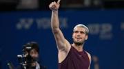 Alcaraz disputará su décima final del año en Tokio ante Fritz