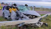 Rutas trágicas: murió una mujer de Chubut tras sufrir un choque en un cruce peligroso de La Pampa