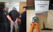 Un joven cayó tras una breve persecución en una zona céntrica de La Plata: le secuestraron una herramienta tumbera