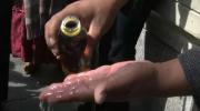 Inspección: choferes ven “extrañados” el cambio de color de la gasolina, en comparación a días pasados