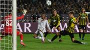 Con tres goles de Mbappé, Real Madrid goleó al Kairat por la Champions League