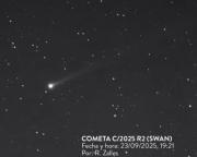 C/2025 R2 (SWAN): el cometa descubierto en septiembre ya se observa desde Tarija