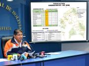 Incendios: Defensa Civil informa progreso en sofocación y asistencia logística