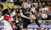 Mónaco evita el triunfo del Manchester City a pesar del imparable Haaland