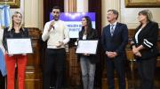 Sebastián Torrico recibió el Premio René Favaloro por su labor solidaria en el deporte