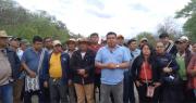 Bloqueo en Abapó: Movilizados piden diálogo con Camacho en el segundo día de protesta