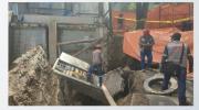 Cae un muro de contención de un edificio en construcción en Obrajes
