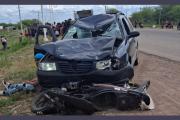 Motociclista en grave estado al ser embestido por un automóvil en Añatuya