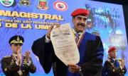 Presidente Nicolás Maduro recibe Doctorado Honoris Causa en Defensa de la Nación por la UMBV