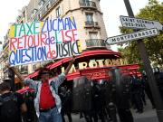 Francia vuelve a las calles contra las medidas de austeridad del gobierno: encabezan la marcha empleados de Stellantis, en seria crisis
