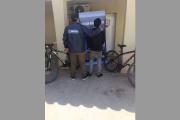 Aprehendieron a un joven y secuestraron dos bicicletas