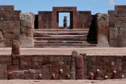 Tiwanaku, certificado como Destino Turístico Internacional, recibe alrededor de 200.000 visitantes al año